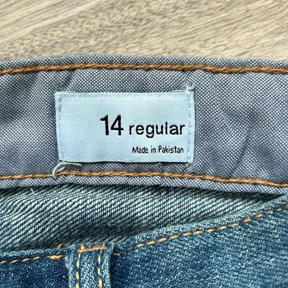 GAP 1969 Classic Blue Jean Shorts size 14